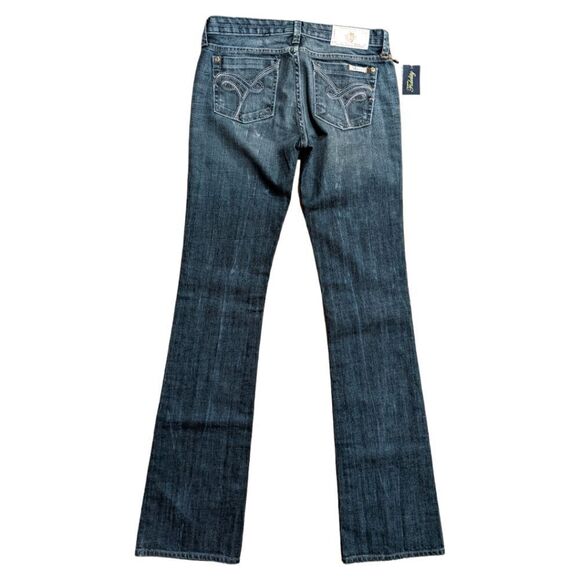 Fidelity Denim by Jason Trotzuk Japan Rose Women's Jeans Size 28/34 NWT - Picture 2 of 10